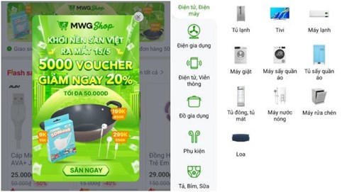 Thế Giới Di Động (MWG) trở lại cuộc đua thương mại điện tử với 'tân binh' MWG Shop