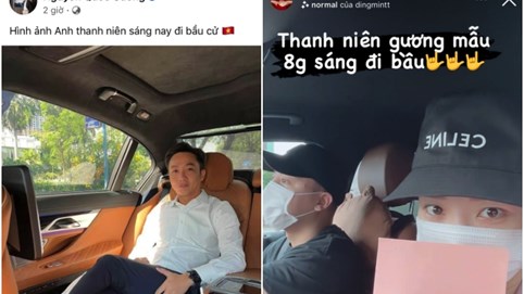 Sao Việt nô nức đi bầu cử: Cường ĐôLa, Tóc Tiên đi bầu từ sớm, Khánh Vân ở Mỹ cũng hưởng ứng từ xa