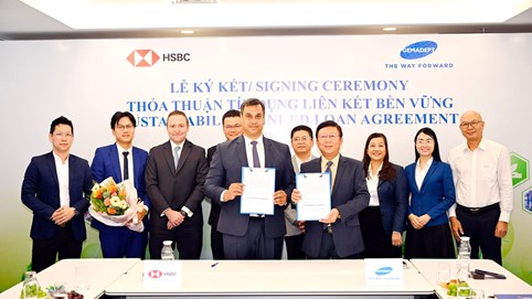 HSBC cung cấp tín dụng liên kết bền vững đầu tiên cho Công ty Gemadept