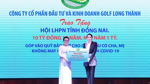 Golf Long Thành tài trợ 10 tỷ đồng cho chương trình 