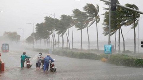 Bão số 8 vào vịnh Bắc Bộ, sức gió mạnh cấp 8 - 10