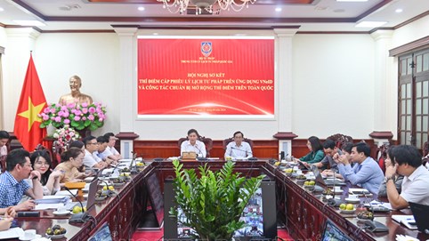 Chuẩn bị mở rộng thí điểm cấp Phiếu lý lịch tư pháp trên toàn quốc