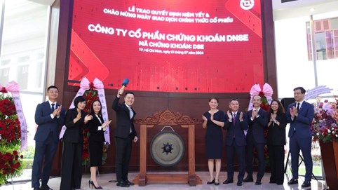 Công ty chứng khoán DNSE (DSE) niêm yết trên sàn HoSE, định giá đạt 9.900 tỷ đồng