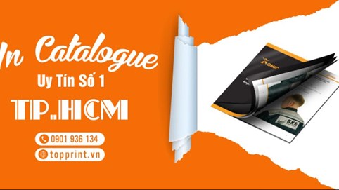 Topprint - công ty in uy tín, đón đầu thị trường thiết kế Catalogue