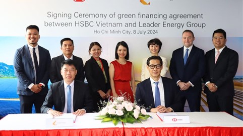HSBC và Leader Energy công bố khoản vay 593 tỷ đồng hỗ trợ phát triển các dự án năng lượng tái tạo