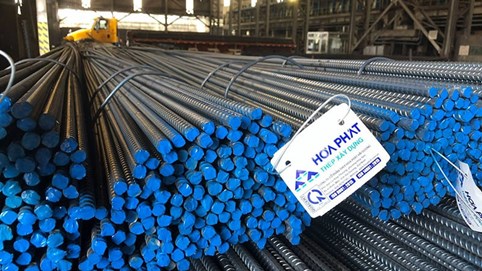 Sản lượng bán hàng thép Hòa Phát (HPG) đạt 5 triệu tấn trong nửa đầu năm 2025