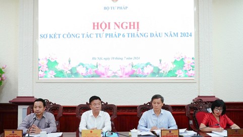 Công tác tư pháp 06 tháng đầu năm 2024: Ghi dấu ấn với nhiều kết quả nổi bật