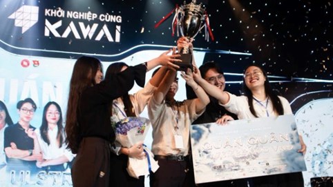 Ý tưởng biến rơm rạ thành nguồn năng lượng tiết kiệm, thân thiện với môi trường giành quán quân cuộc thi khởi nghiệp cùng Kawai 2024