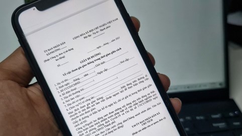 Hà Nội ban hành mẫu giấy đi đường trong thời gian cách ly xã hội