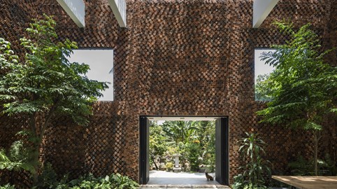 Ghé Wall House, ngôi nhà với kiến trúc 