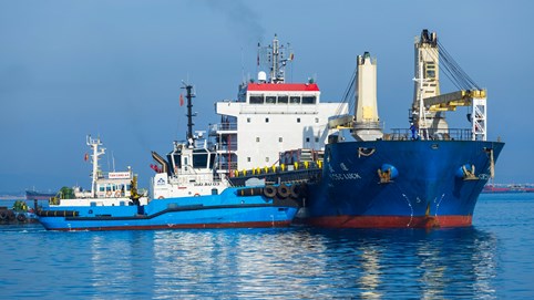 Cảng tổng hợp Container Hòa Phát Dung Quất đưa bến đầu tiên vào hoạt động