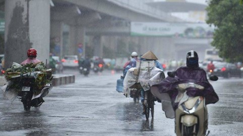 Thời tiết ngày 14/5: Miền Bắc có mưa to, có thể có giông lốc vào chiều tối