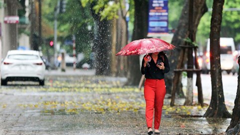 Thời tiết ngày 5/9: Bắc Bộ nắng gián đoạn, mưa rào rải rác; Nam Bộ mưa to đến rất to