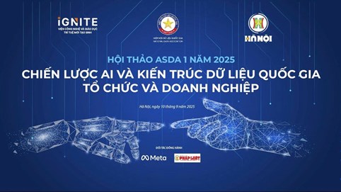 Hội thảo chuyên đề “Chiến lược AI và Kiến trúc dữ liệu quốc gia, tổ chức và doanh nghiệp”