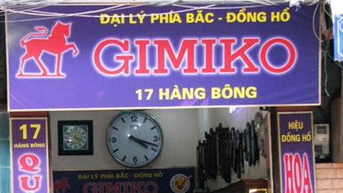 Doanh nghiệp đồng hồ Gimiko - thương hiệu vang bóng một thời nay đã ngừng kinh doanh, đóng mã số thuế