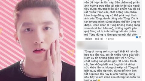 Sơn Tùng M-TP chính thức lên tiếng trước nghi án PR cho hãng mỹ phẩm kem trộn: Khẳng định đã tự dùng thử, trải nghiệm trong 5 tháng