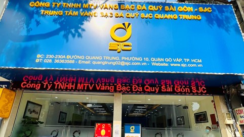 Cạnh tranh không lành mạnh, Công ty Vàng bạc Đá quý Sài Gòn (SJC) bị phạt 200 triệu đồng