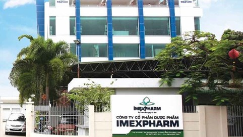 Dược phẩm Imexpharm (IMP) muốn phát hành hơn 1,55 triệu cổ phiếu ESOP, giá 5.000 đồng/đơn vị