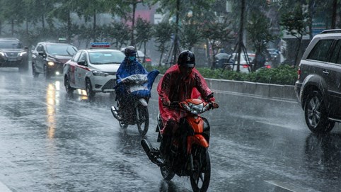 Thời tiết ngày 26/9: Mưa lớn ở đồng bằng, trung du Bắc Bộ và Bắc Trung Bộ