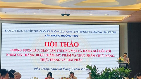 Đồng bộ giải pháp chống buôn lậu, gian lận thương mại và hàng giả đối với dược phẩm, mỹ phẩm và thực phẩm chức năng
