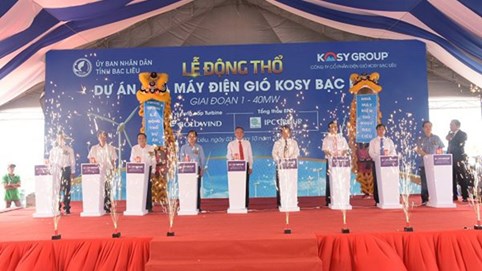 Tập đoàn Kosy ‘đặt chân’ vào lĩnh vực điện gió