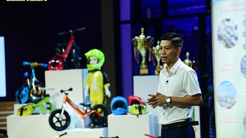 Bị Shark Hưng nhận xét phải mất 20 năm mới thu hồi vốn, startup bán xe đạp thăng bằng ra về 
