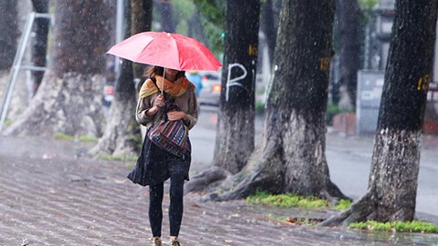 Bắc bộ đón không khí lạnh tăng cường, Hà Nội xuống dưới 20 độ C