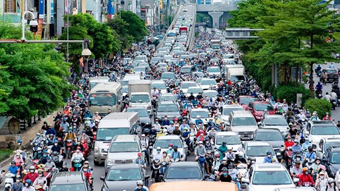 Đề xuất thí điểm thu phí phương tiện cơ giới vào nội đô Hà Nội