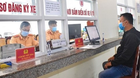 Lệ phí đăng ký, cấp biển phương tiện giao thông cơ giới đường bộ