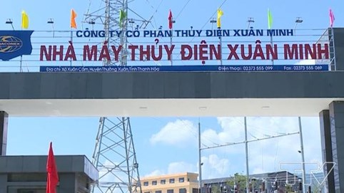 Thủy điện Xuân Minh (XMP) báo lãi sau thuế 9 tháng gấp 9 lần so với cùng kỳ