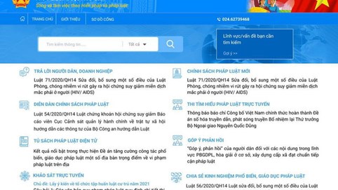 Nhân rộng các hình thức phổ biến pháp luật trên môi trường mạng