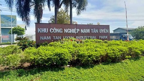 Khu công nghiệp Nam Tân Uyên (NTC) vừa ký hợp đồng vay 2.618 tỷ đồng để triển khai dự án Khu công nghiệp Nam Tân Uyên mở rộng giai đoạn 2