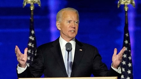 Bài phát biểu đầu tiên của ông Biden với tư cách tổng thống tân cử