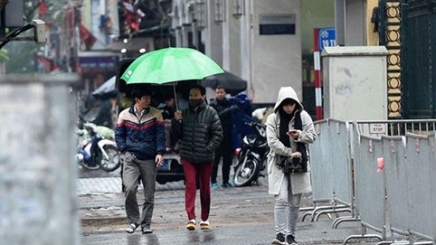 Thời tiết ngày 13/11: Bắc Bộ, Bắc Trung Bộ đêm và sáng trời rét; Nam Bộ cục bộ mưa to