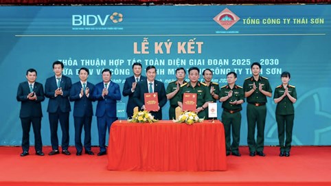 BIDV và Tổng công ty Thái Sơn triển khai hợp tác toàn diện
