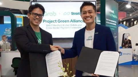 Nền tảng gọi xe Grab 'bắt tay' với StraitsX phát triển ví Web3, thanh toán bằng stablecoin