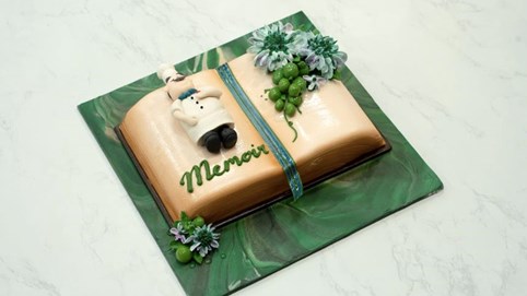 Pastry Chef mang đến chiếc bánh rubik vừa ngon vừa ẩn ý 