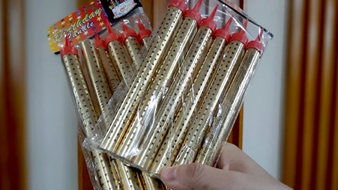 'Người dân chỉ được đốt loại pháo hoa không phát ra tiếng nổ'