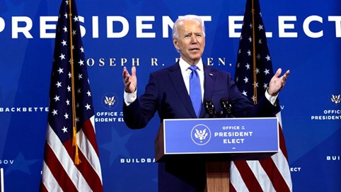 Với chiến thắng tại California, ông Joe Biden dư phiếu đại cử tri để trở thành tổng thống