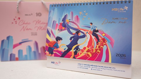 Bộ lịch MBLife 2026: Hành trình sống trọn đam mê