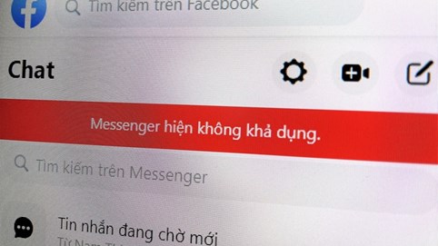 Facebook Messenger bị lỗi không gửi được tin nhắn