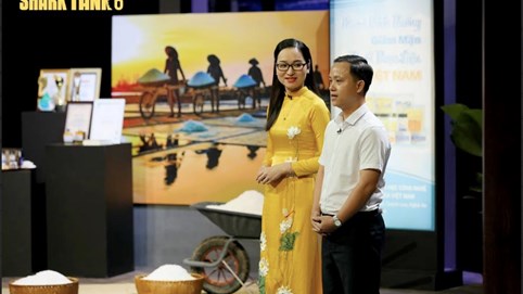 Startup Nanosalt sản xuất muối bằng công nghệ tách vi khoáng đa tầng được Shark khuyên đổi tư duy kinh doanh để lên doanh nghiệp nghìn tỷ