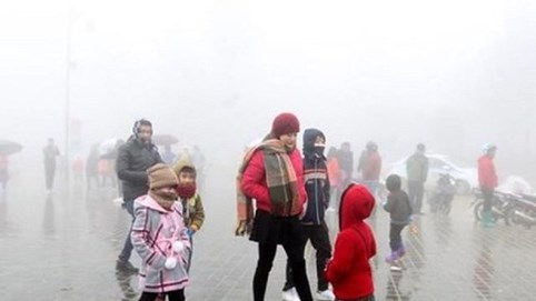 Thời tiết ngày mùng 2 Tết Nhâm Dần: Bắc Bộ và Bắc Trung Bộ rét đậm, rét hại, có nơi dưới 3 độ C 