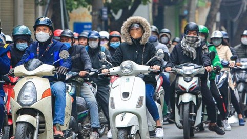 Thời tiết 23/12 : Bắc Bộ đêm và sáng trời rét, Trung và Nam Bộ mưa rào và dông