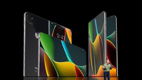 Iphone gập sẽ sớm 