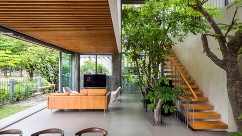 Vừa chống nắng, vừa thân thiện môi trường, ngôi nhà 