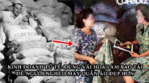 Phát hiện nhiều phụ nữ may quần áo bằng bao tải vì quá nghèo, công ty lúa mì ở Mỹ dùng vải hoa làm bao tải để mọi người có trang phục đẹp hơn