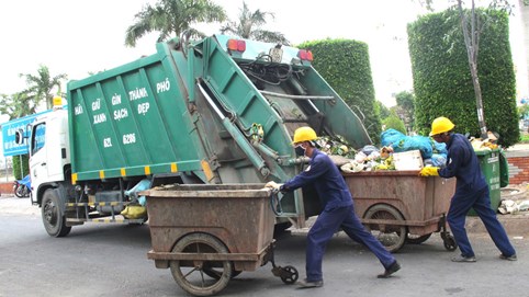 Thu phí rác sinh hoạt theo khối lượng trước năm 2025