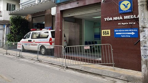 Hà Nội: Bệnh viện 108 dừng tiếp nhận bệnh nhân chuyển tuyến, Bệnh viện Medlatec xác nhận có 01 nhân viên y tế dương tính Covid-19