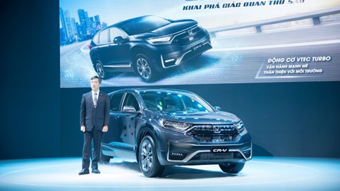Honda CR-V lắp ráp trong nước được ra mắt, giá từ 998 triệu đồng